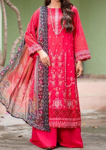 Gulljee Mishaal Ready Made Embroidered Lawn Dress - db24691