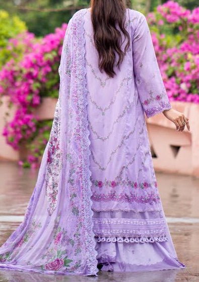 Gulljee Mishaal Ready Made Embroidered Lawn Dress - db24689