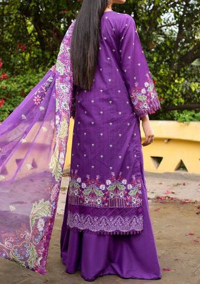 Gulljee Mishaal Ready Made Embroidered Lawn Dress - db24683