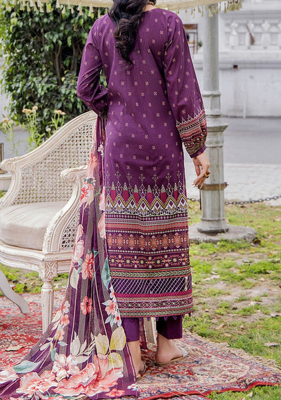 Gulljee Musk Pakistani Embroidered Lawn - db22570