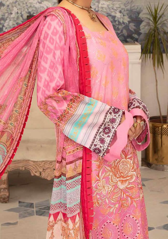 Hoor Riaz Arts Embroidered Pakistani Lawn Dress: Deshi Besh.