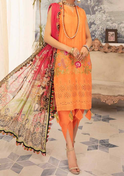 Hoor Riaz Arts Embroidered Pakistani Lawn Dress: Deshi Besh.