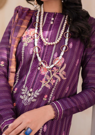 Kalakari Pakistani Embroidered Lawn Dress - db22154