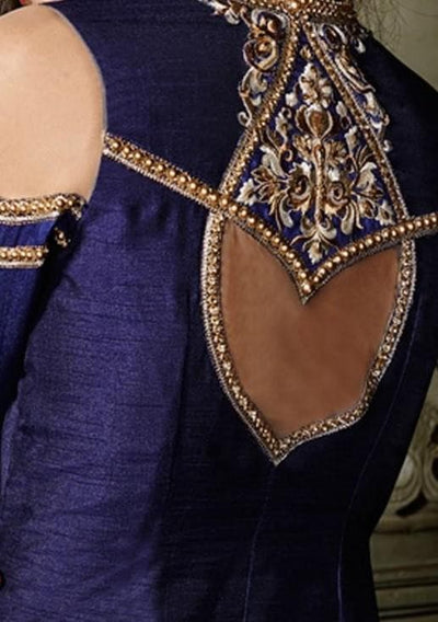 Khwaab Exclusive Designer Anarkali Suit: Deshi Besh.
