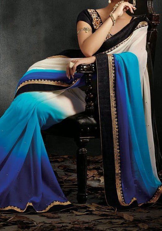 LT Designer Party Wear Georgette Saree - db20887