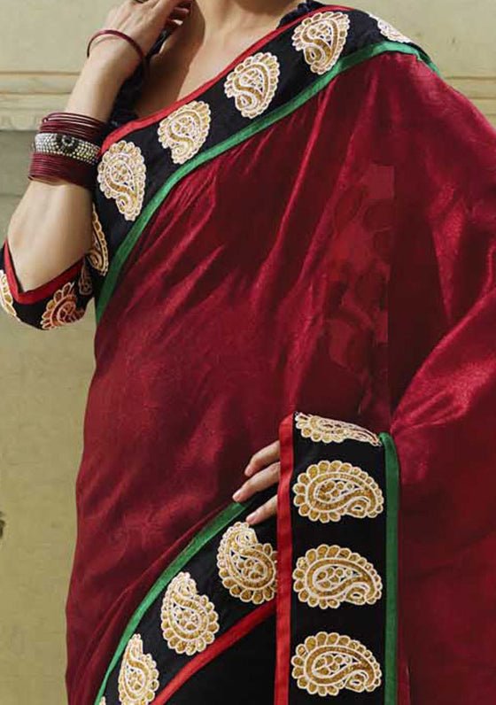 Maliha Designer Party Wear Georgette Saree - db20884