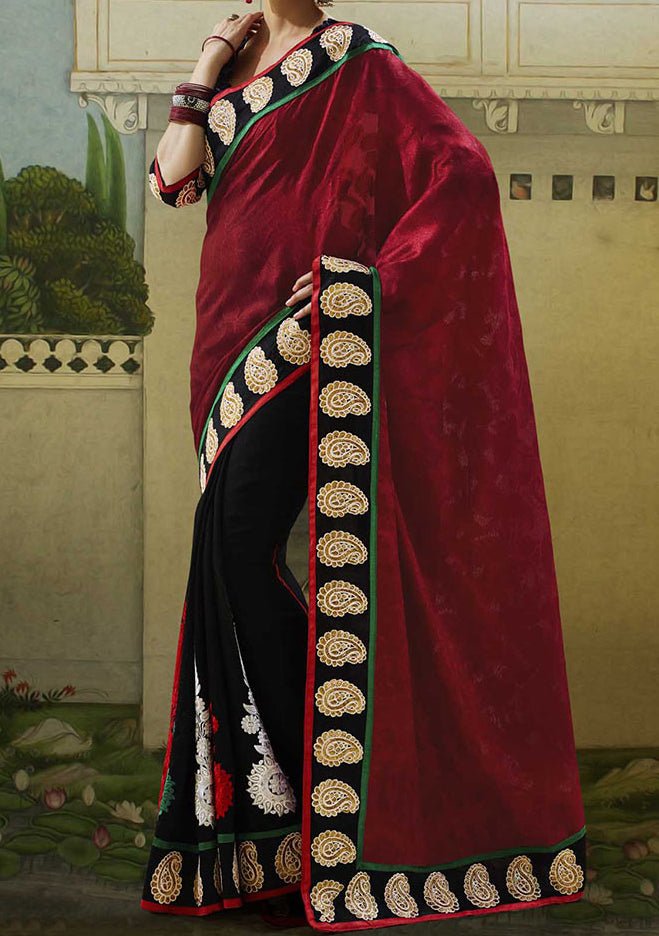 Maliha Designer Party Wear Georgette Saree - db20884