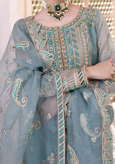 Maryam's Lemilsa Pakistani Luxury Organza Dress - db23915