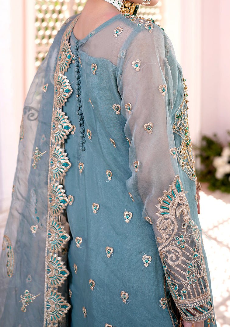 Maryam's Lemilsa Pakistani Luxury Organza Dress - db23915