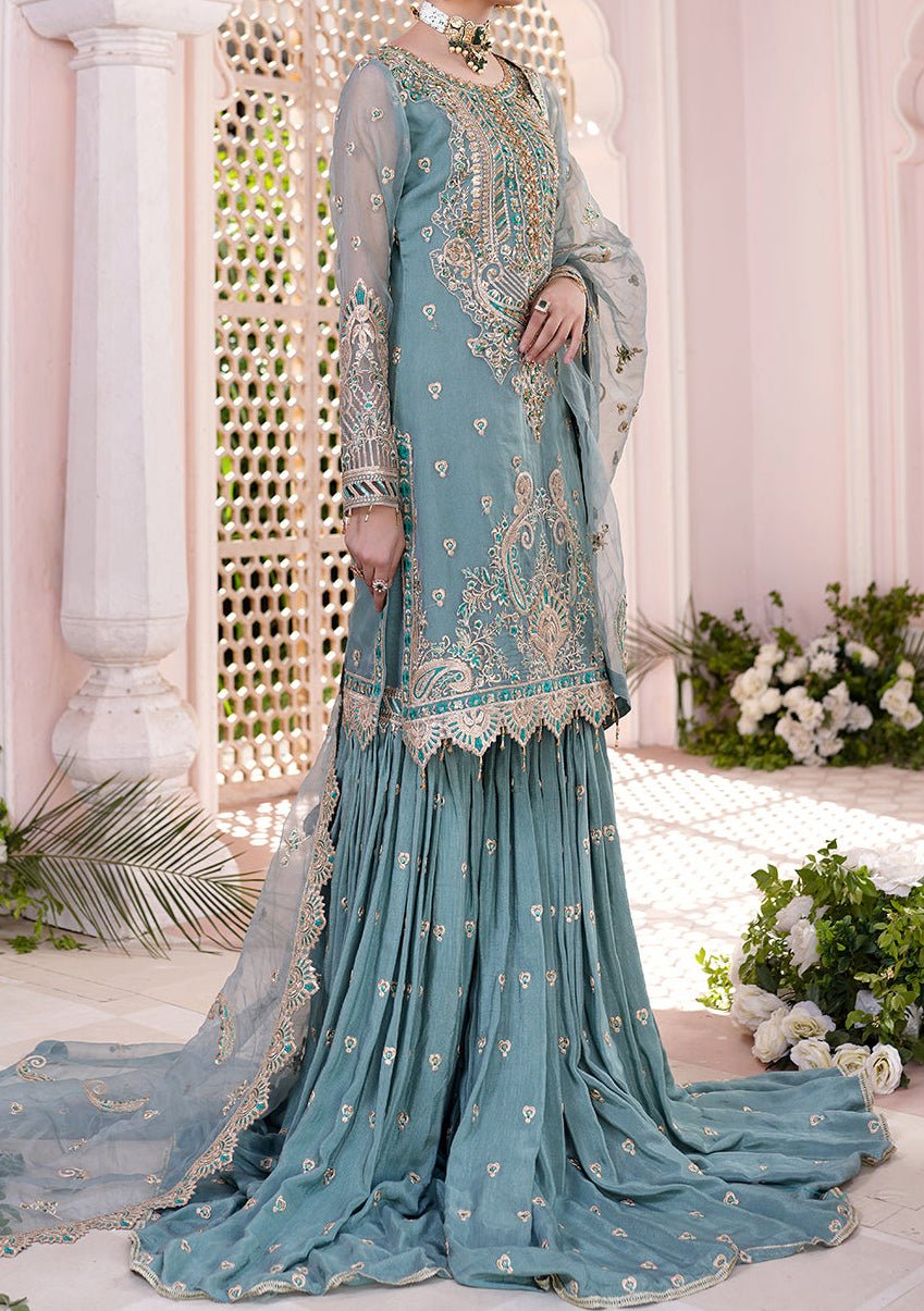 Maryam's Lemilsa Pakistani Luxury Organza Dress - db23915