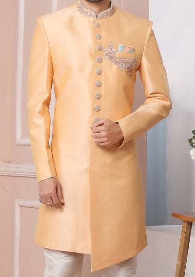 Men's Indo Western Party Wear Sherwani Suit - db20400