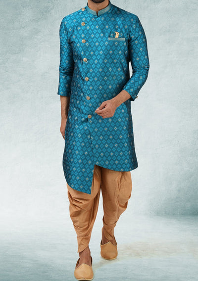 Men's Indo Western Party Wear Sherwani Suit - db20661