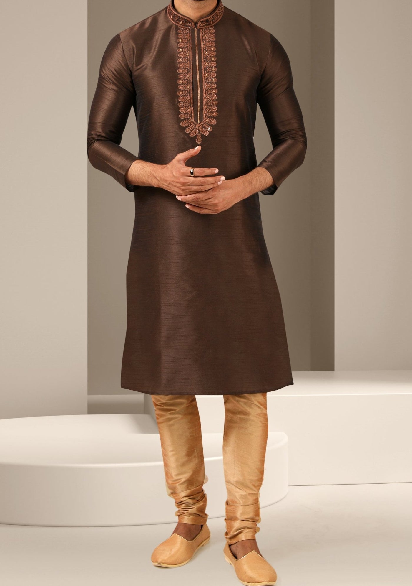 Men's Traditional Party Wear Kurta Pajama - db19425