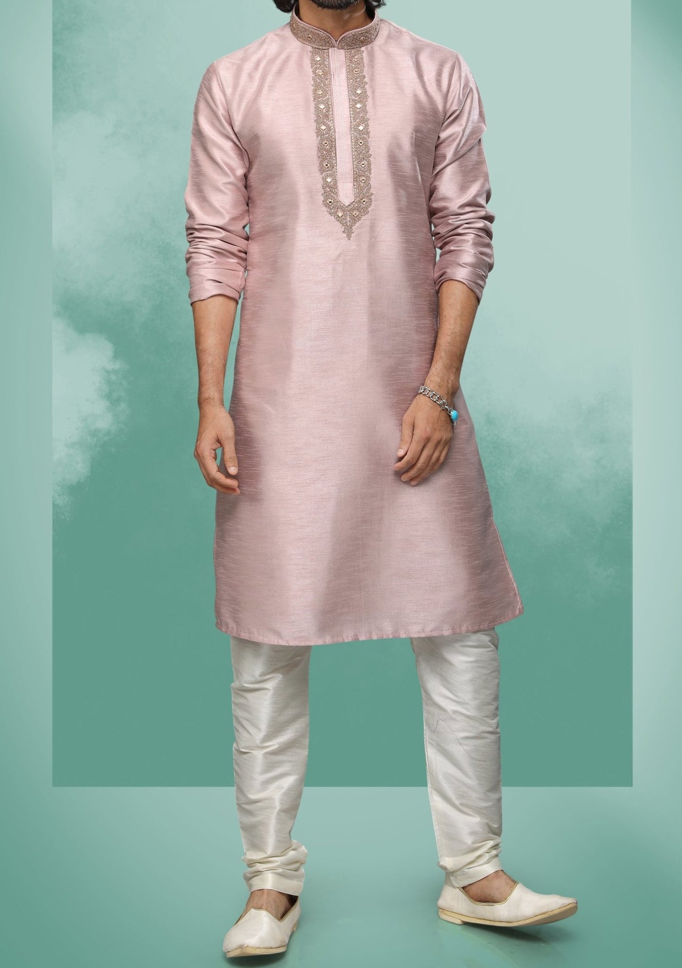 Men's Traditional Party Wear Kurta Pajama - db20608