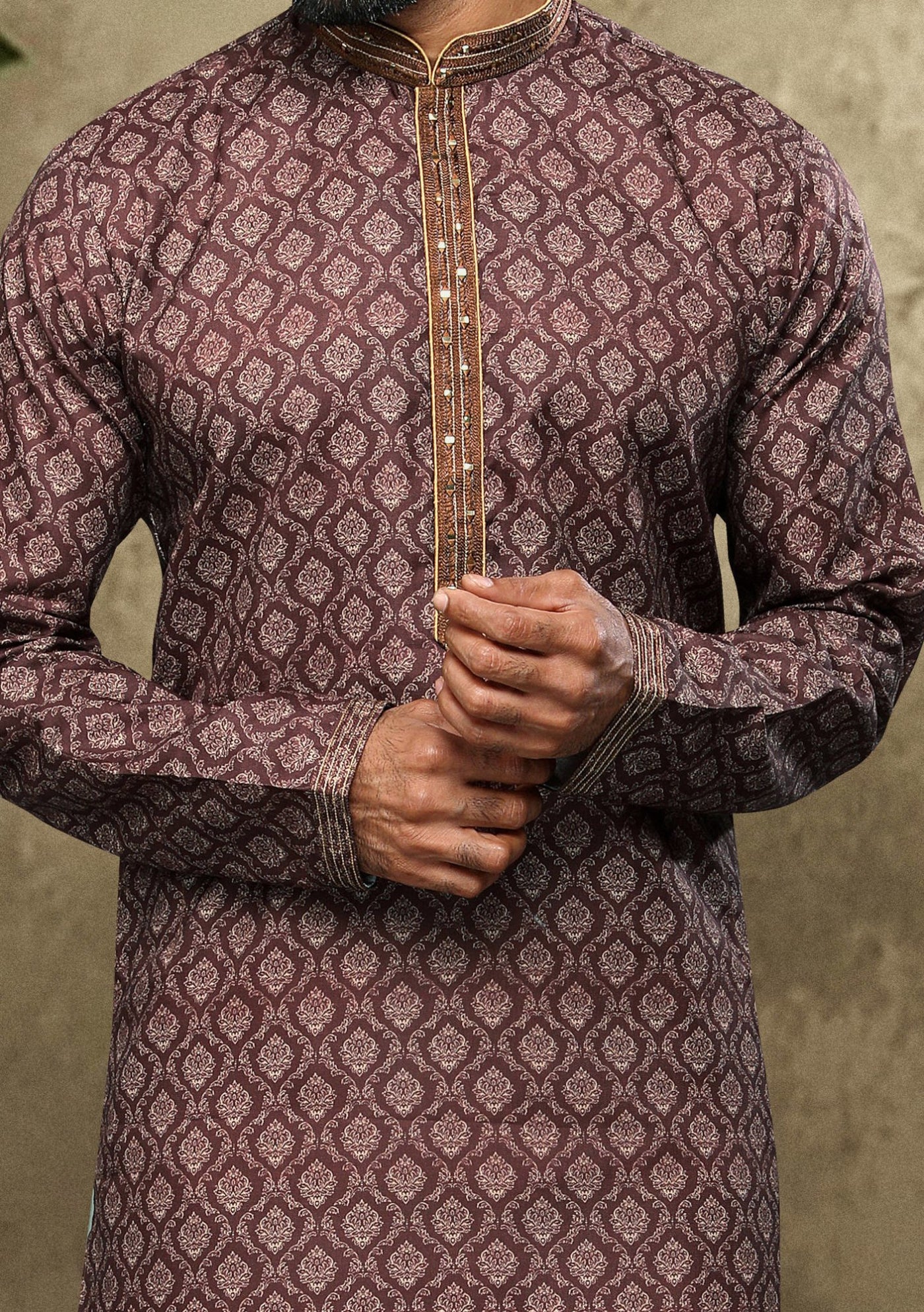 Men's Traditional Party Wear Kurta Pajama - db20129