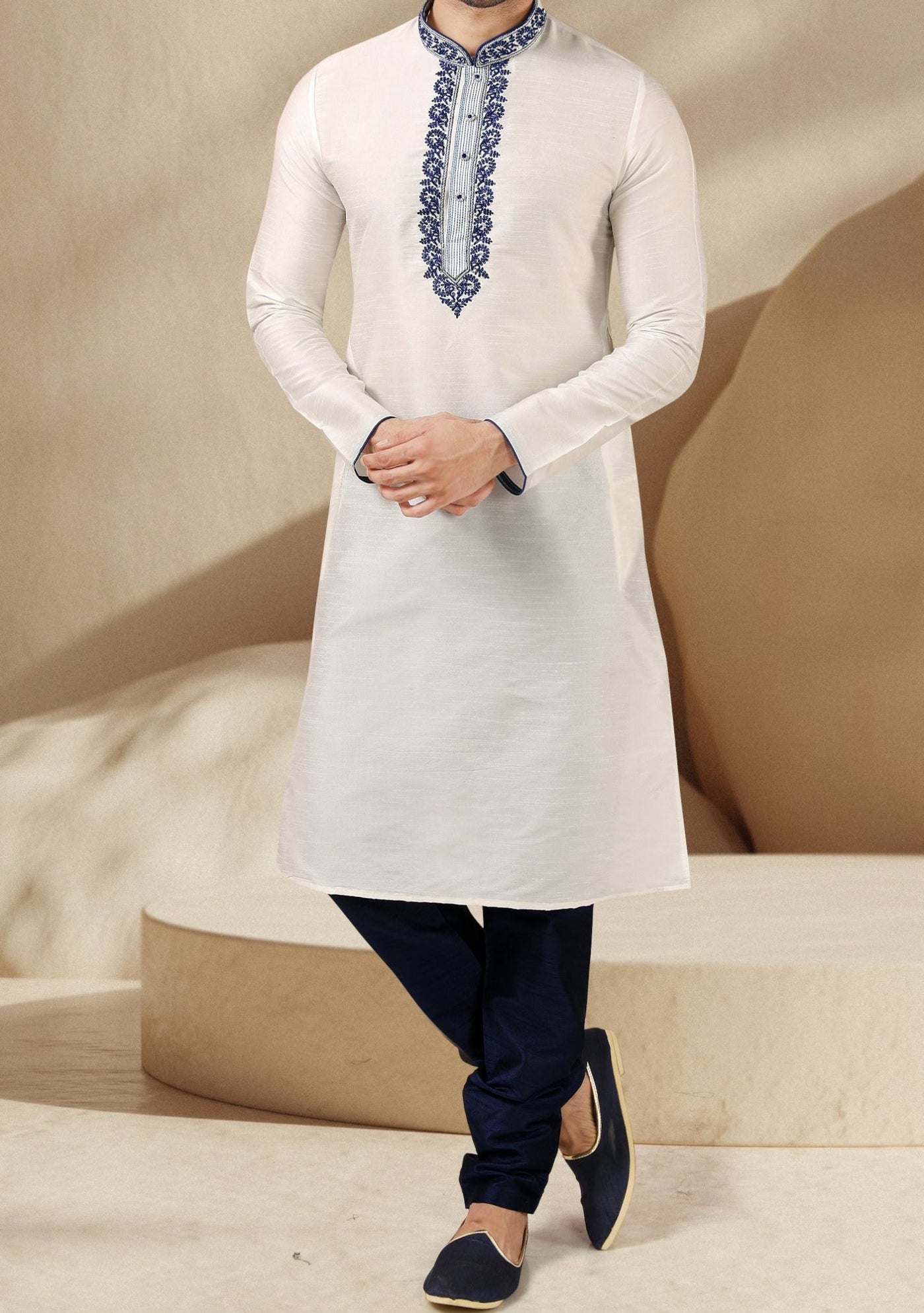 Men's Traditional Party Wear Kurta Pajama - db19442