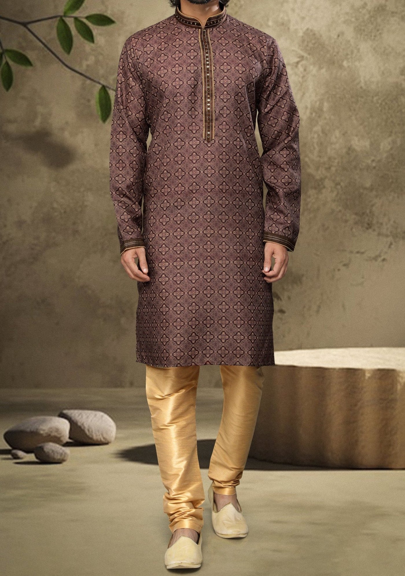 Men's Traditional Party Wear Kurta Pajama - db20125