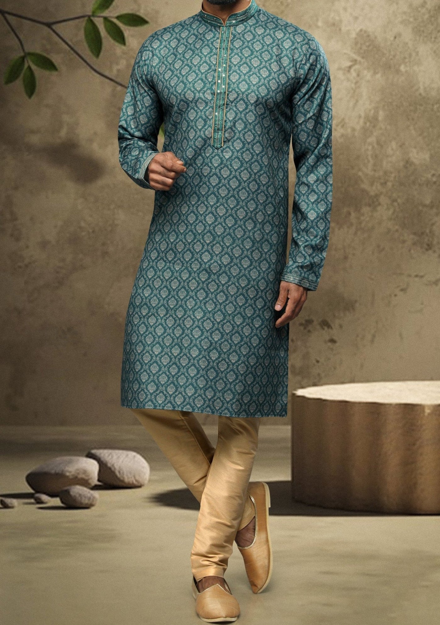 Men's Traditional Party Wear Kurta Pajama - db20127