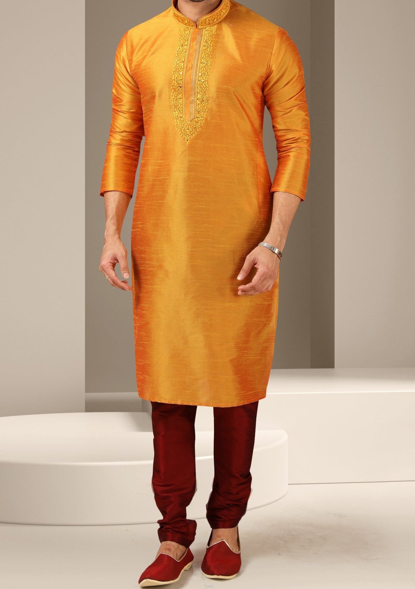 Men's Traditional Party Wear Kurta Pajama - db19430