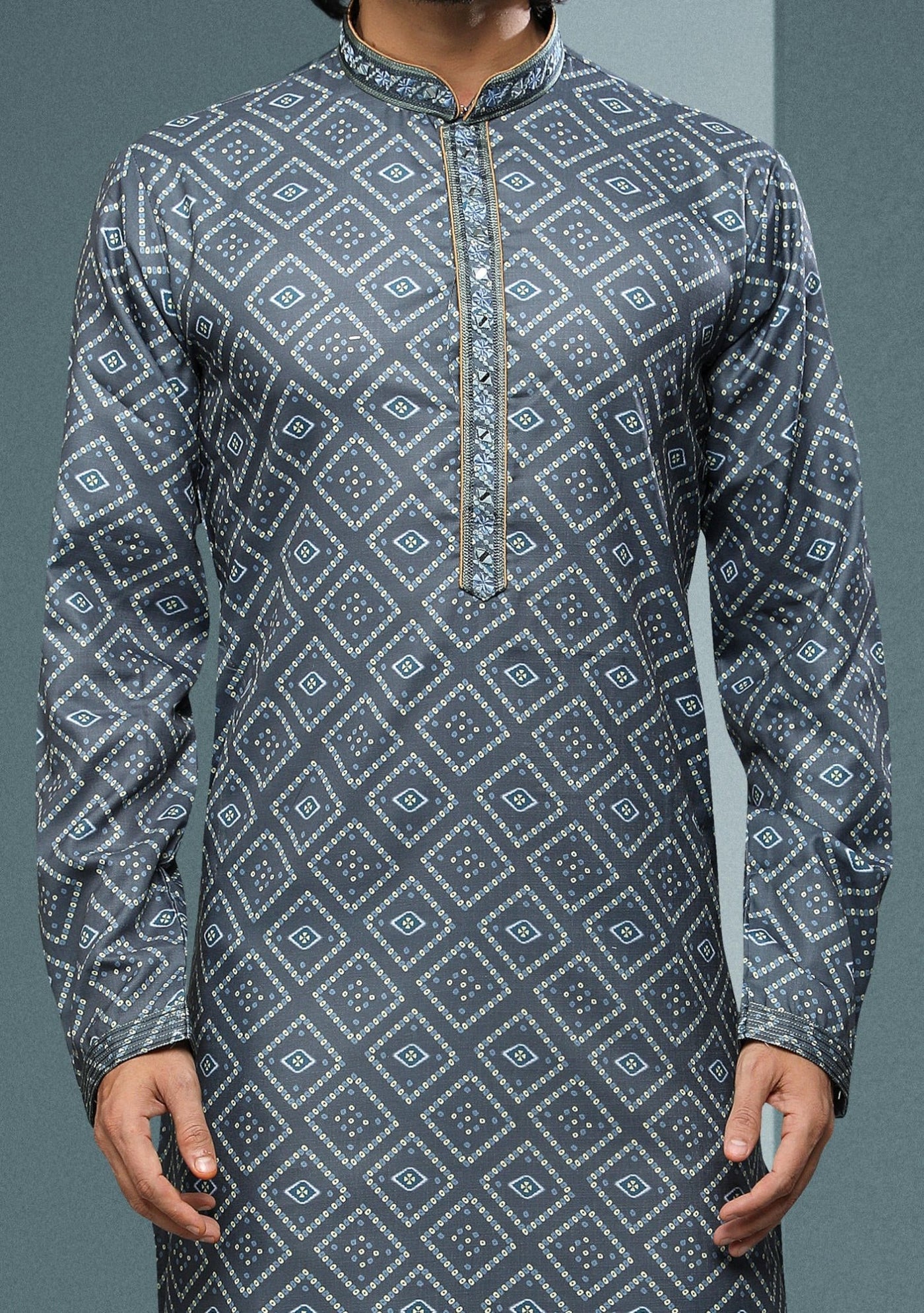 Men's Traditional Party Wear Kurta Pajama - db20490