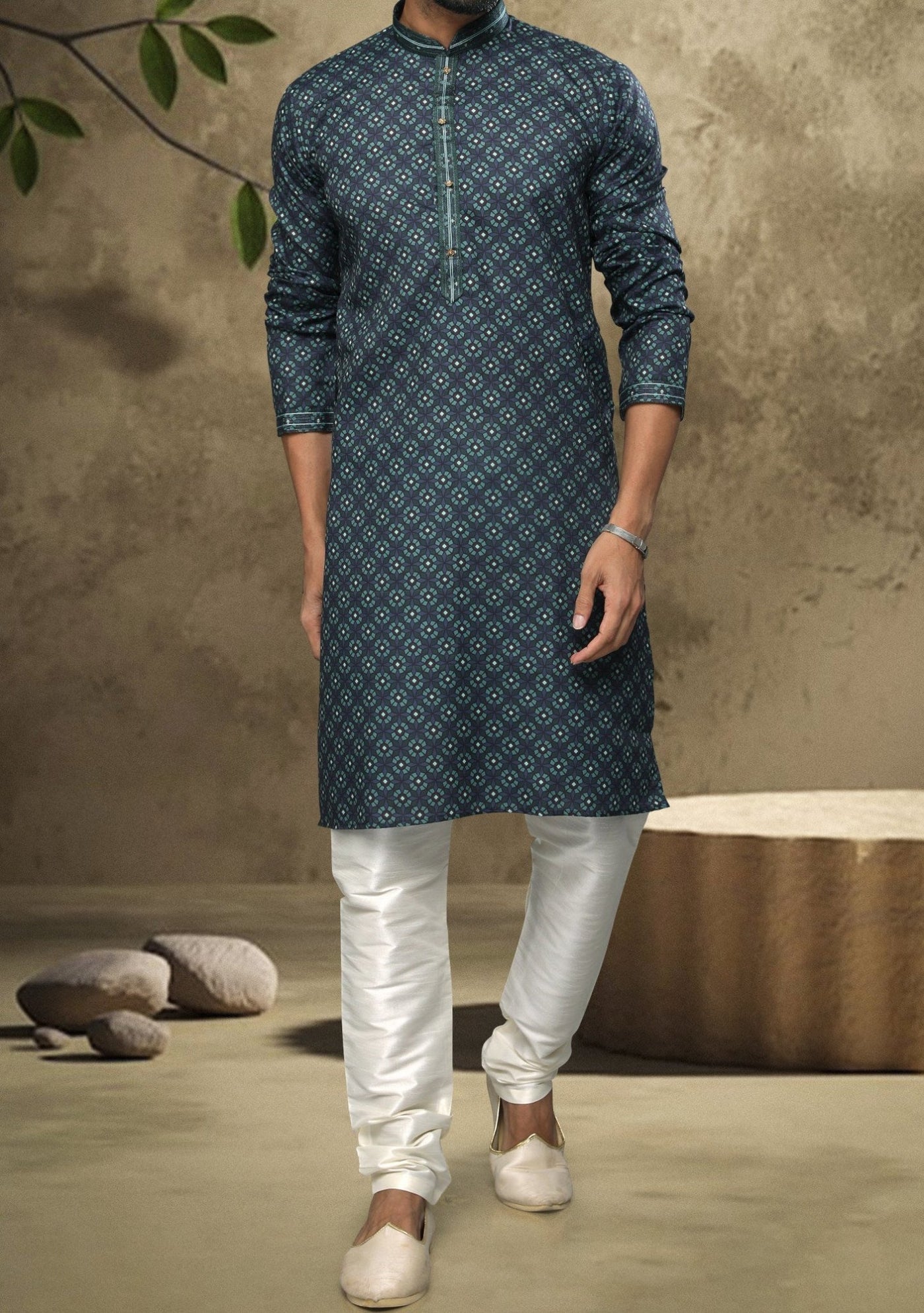 Men's Traditional Party Wear Kurta Pajama - db20131