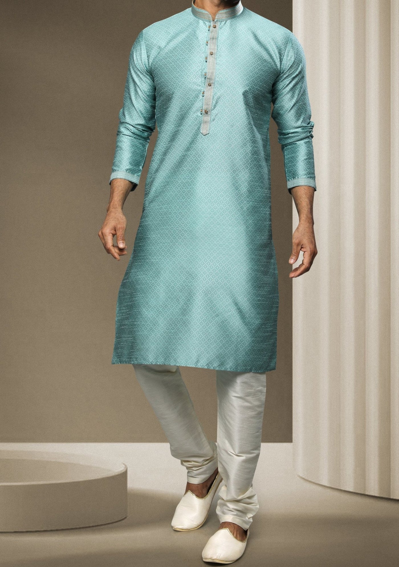 Men's Traditional Party Wear Kurta Pajama - db20422