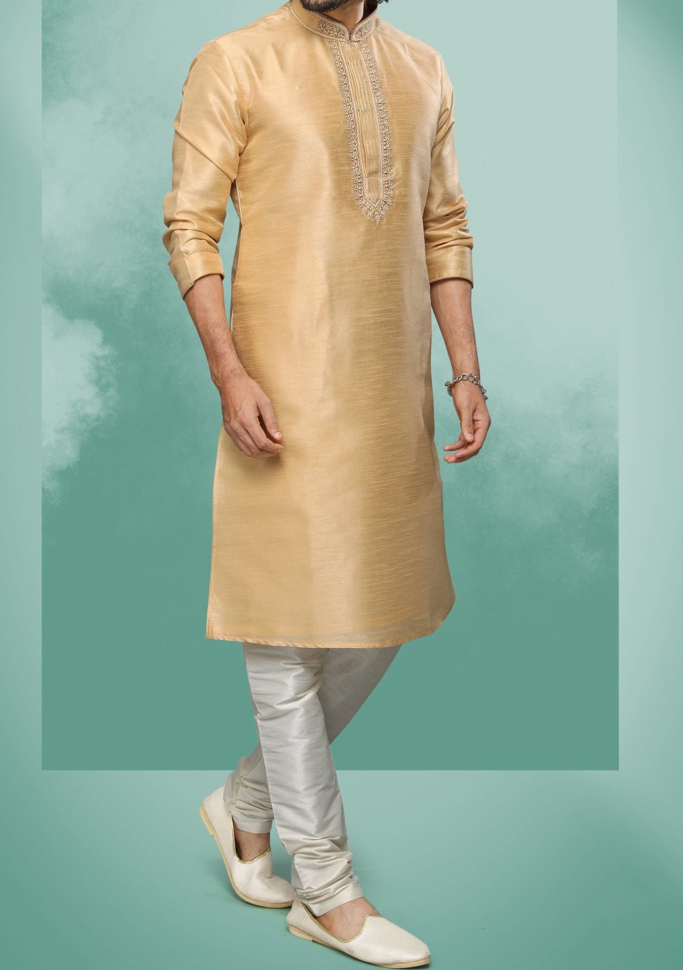 Men's Traditional Party Wear Kurta Pajama - db20611