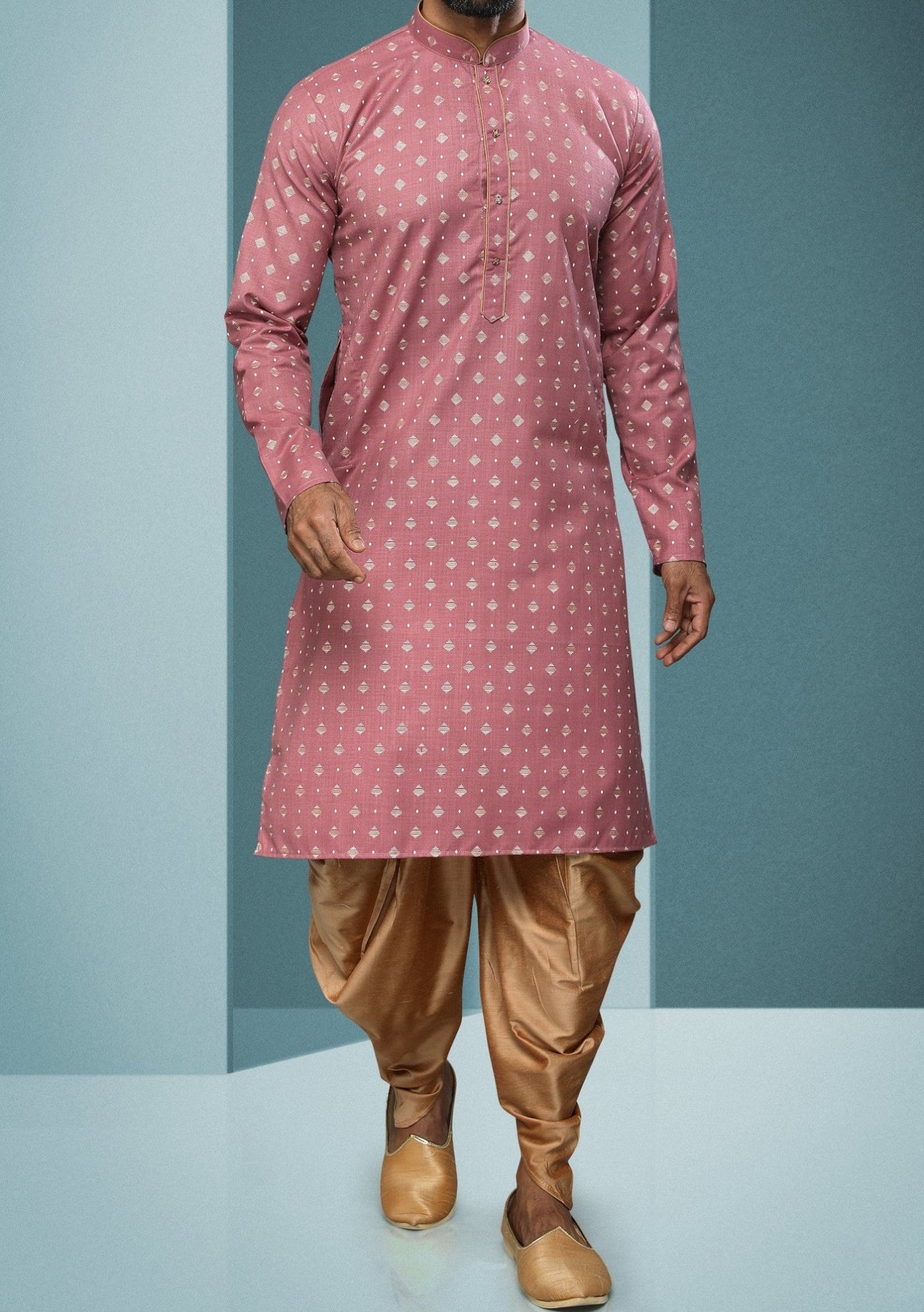 Men's Traditional Party Wear Kurta Pajama - db20486