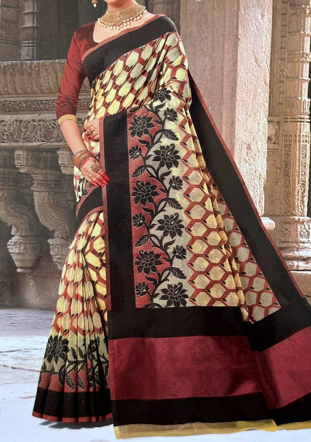 Rajtex Woven Katan Silk Saree - db21763