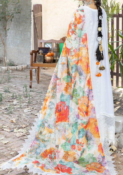 Riaz Arts Tehzeeb Pakistani Embroidered Lawn - db22284