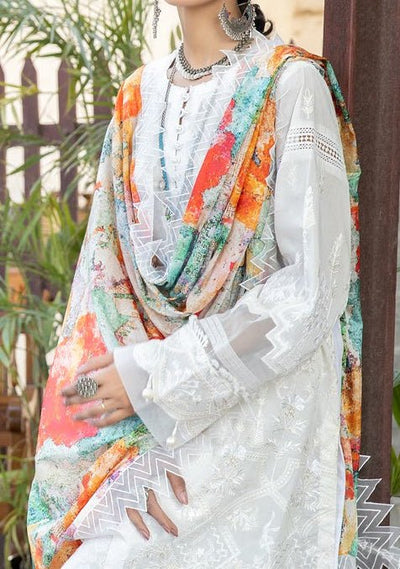 Riaz Arts Tehzeeb Pakistani Embroidered Lawn - db22284