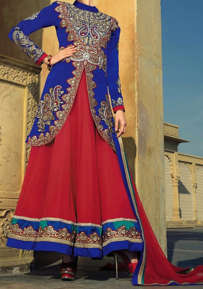 Samyukta By Rama Exclusive Designer Anarkali Suit: Deshi Besh.