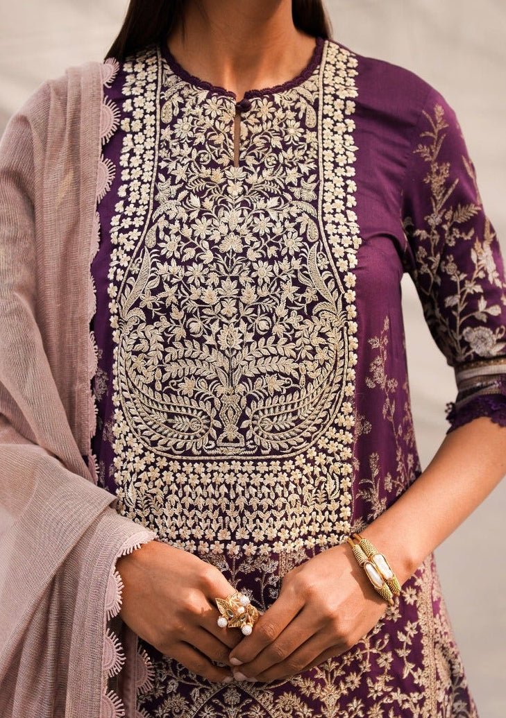 Sana Safinaz Muzlin Pakistani Luxury Dress - db21375