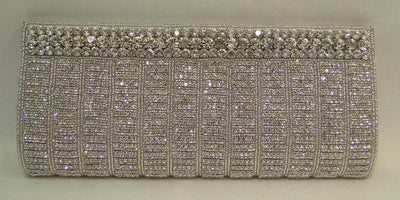 Silver Exclusive Designer Women Purse: Deshi Besh.