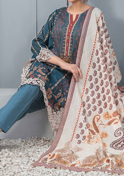 Tawakkal Cloite Embroidered Printed Lawn Dress - db25578