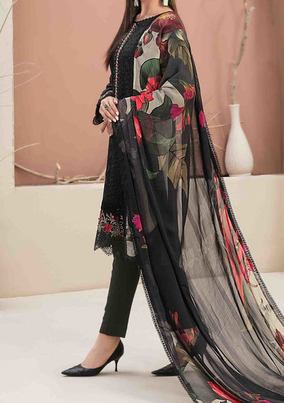 Tawakkal Feeha Heavy Embroidered Viscose Dress - db24893