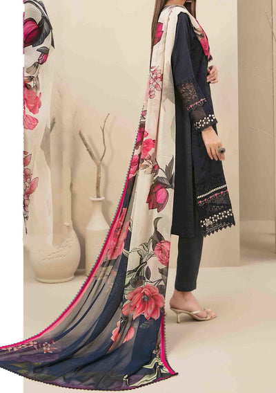 Tawakkal Feeha Heavy Embroidered Viscose Dress - db24897