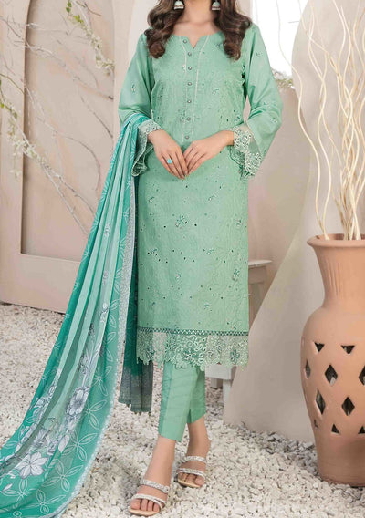 Tawakkal Ruba Heavy Embroidered Viscose Dress - db24993