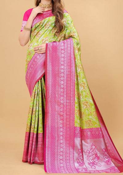 Varni Designer Roshni Jacquard Banarasi Silk Saree - db19933