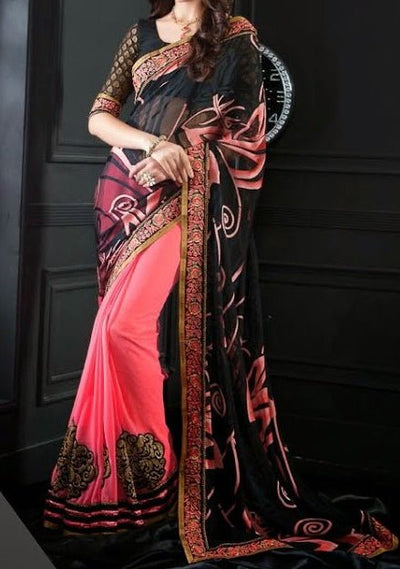 Vidya Designer Embroidered Silk Saree - db21102