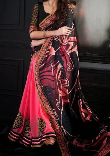 Vidya Designer Embroidered Silk Saree - db21102