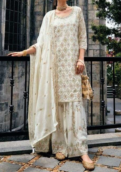 Zaveri Majestic Party Wear Palazzo Suit - db23586